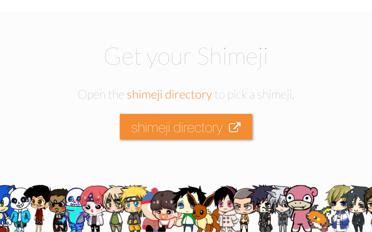 Shimeji Browser Extension chrome谷歌浏览器插件_扩展第6张截图