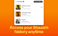 Shazam：在浏览器中直接识别歌曲 chrome谷歌浏览器插件_扩展第8张截图