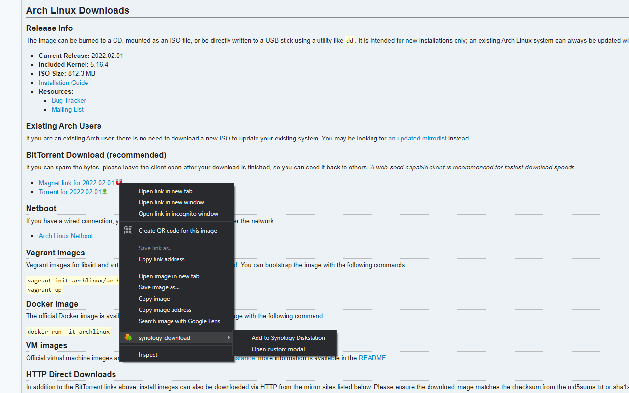 Download Station (client for Synology NAS) chrome谷歌浏览器插件_扩展第2张截图