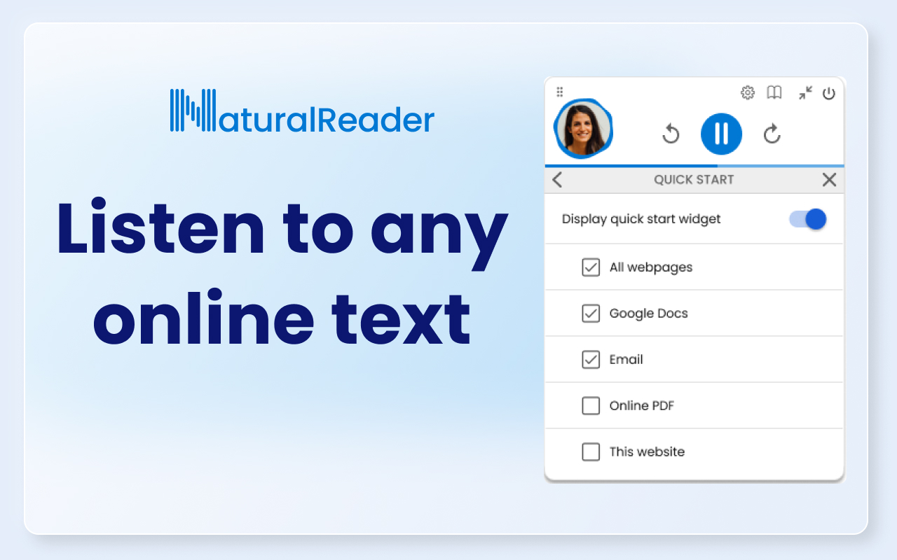 NaturalReader - AI Text to Speech chrome谷歌浏览器插件_扩展第3张截图