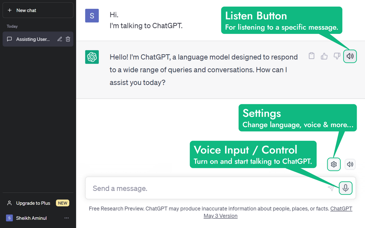 VoiceWave: ChatGPT Voice Control chrome谷歌浏览器插件_扩展第7张截图
