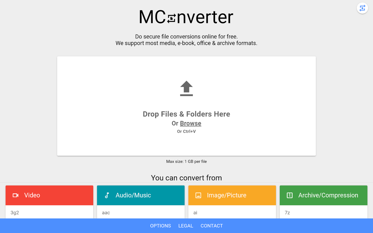 MConverter - File Converter: AVIF, JXL, WebP chrome谷歌浏览器插件_扩展第2张截图