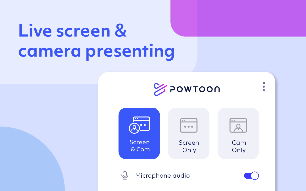 Powtoon Capture - Screen and Webcam Recorder chrome谷歌浏览器插件_扩展第3张截图