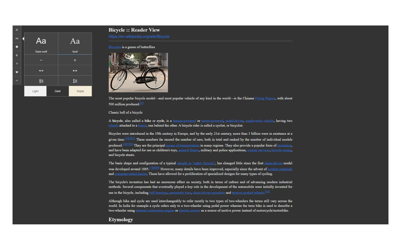 Reader View chrome谷歌浏览器插件_扩展第3张截图