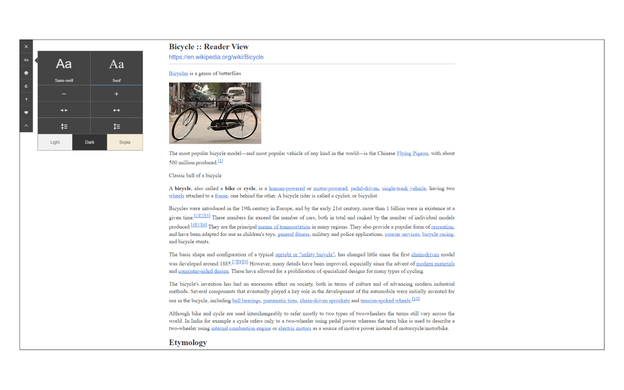 Reader View chrome谷歌浏览器插件_扩展第4张截图