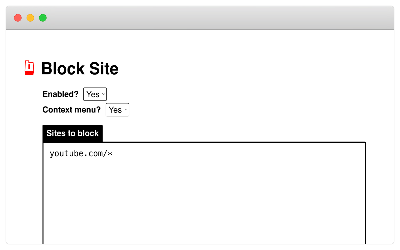 Block Site chrome谷歌浏览器插件_扩展第8张截图