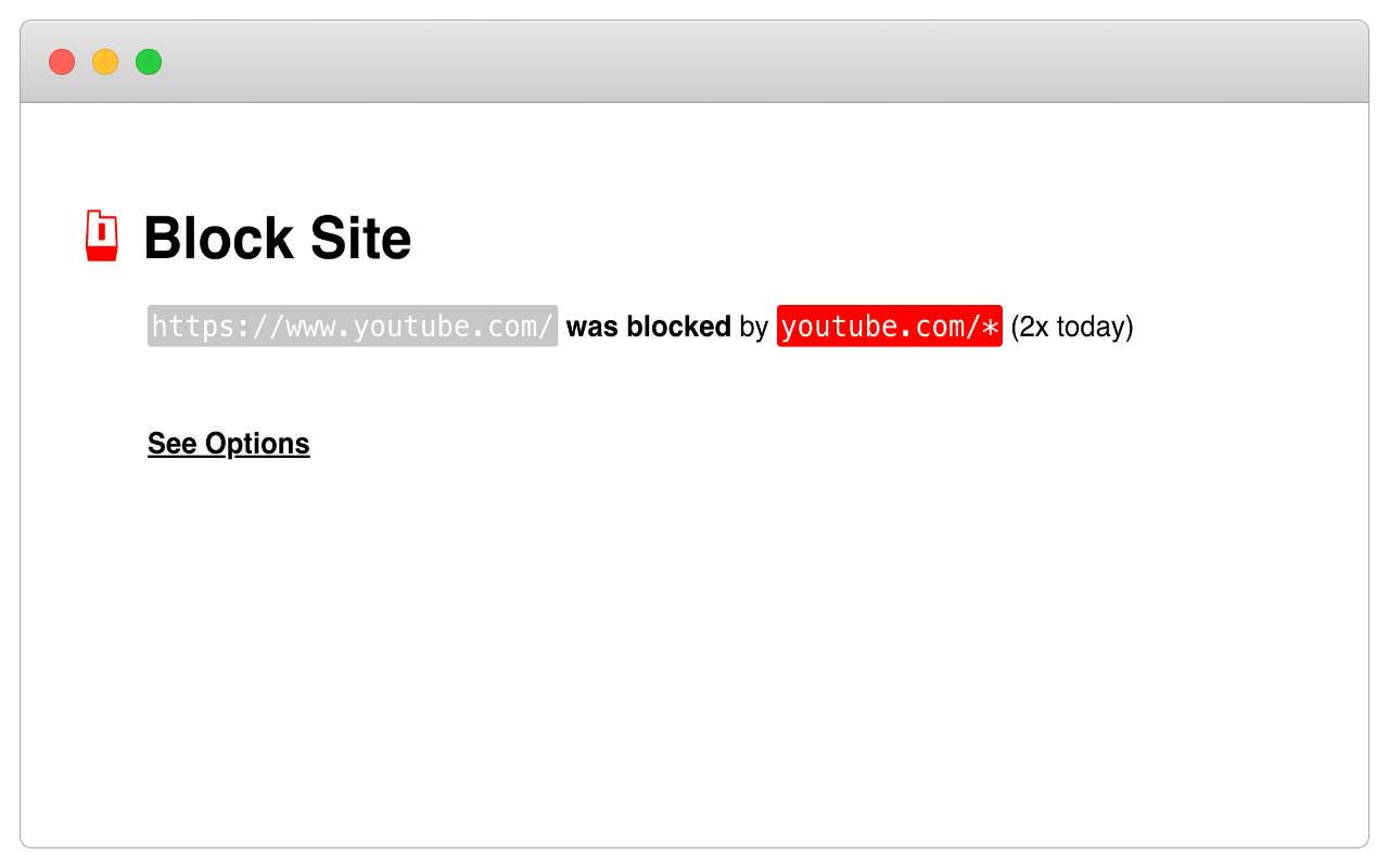Block Site chrome谷歌浏览器插件_扩展第9张截图