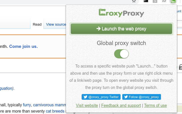 CroxyProxy Free Web Proxy chrome谷歌浏览器插件_扩展第2张截图