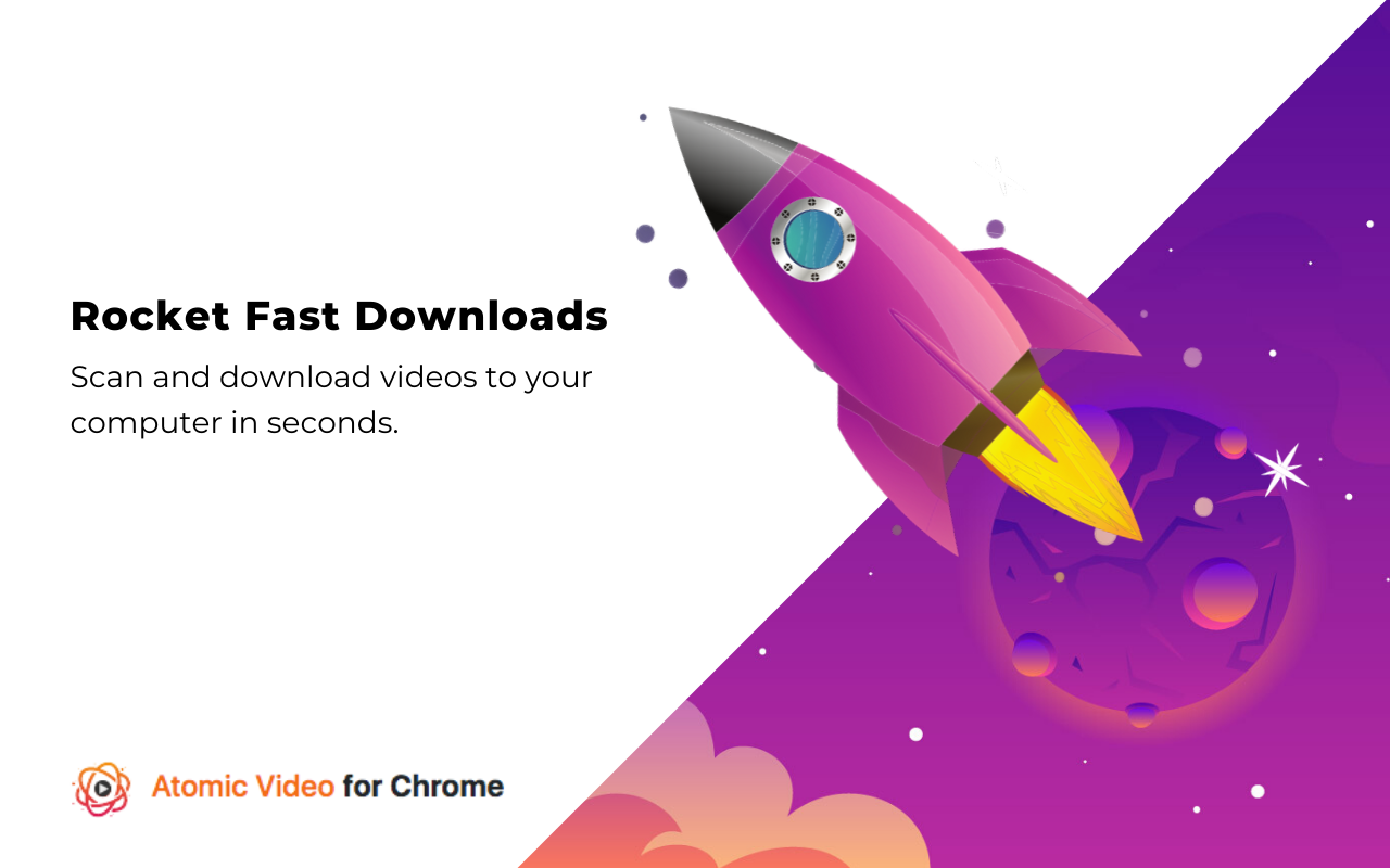 Atomic Video Downloader chrome谷歌浏览器插件_扩展第1张截图
