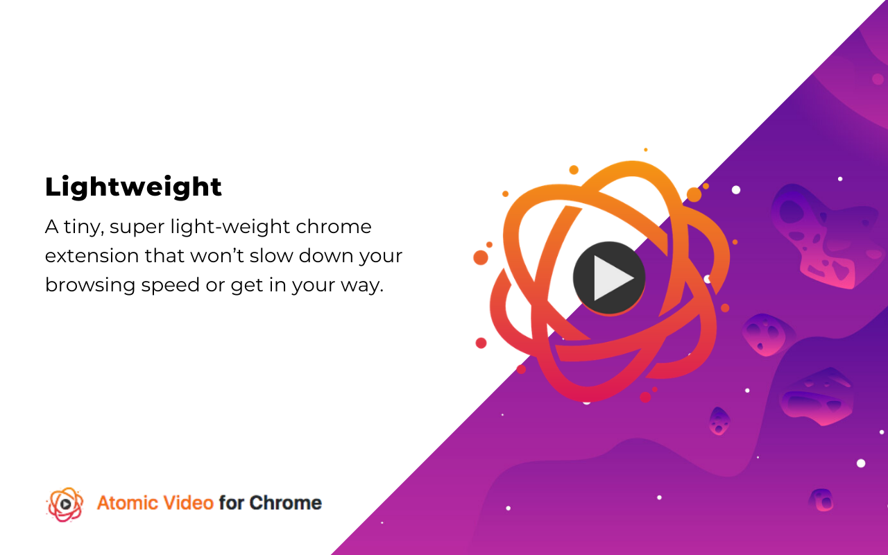 Atomic Video Downloader chrome谷歌浏览器插件_扩展第4张截图
