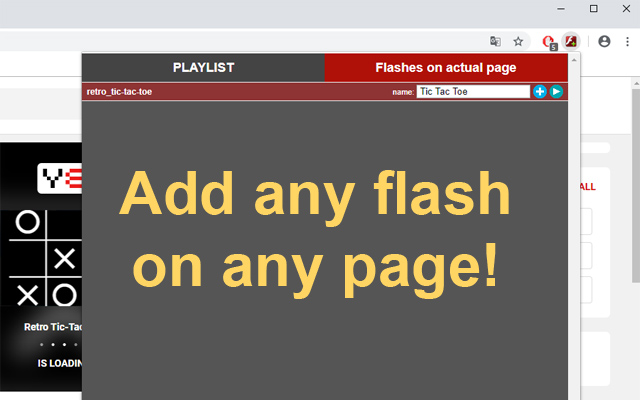 Flash player (Playlist) chrome谷歌浏览器插件_扩展第6张截图