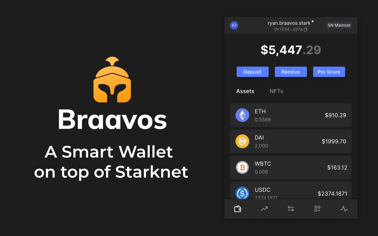 Braavos Smart Wallet chrome谷歌浏览器插件_扩展第4张截图