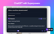 ChatSonic - ChatGPT with super powers chrome谷歌浏览器插件_扩展第5张截图