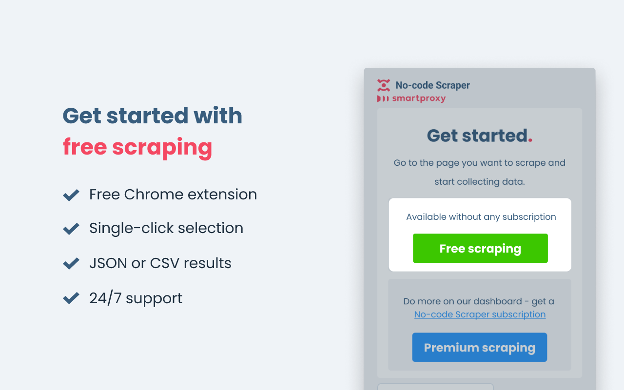 No-Code Scraper by Smartproxy chrome谷歌浏览器插件_扩展第3张截图