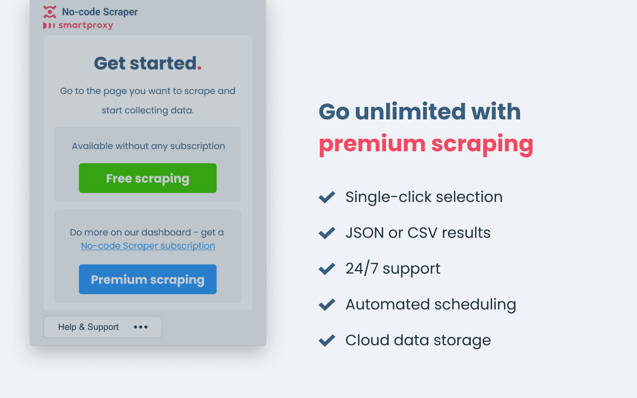 No-Code Scraper by Smartproxy chrome谷歌浏览器插件_扩展第10张截图