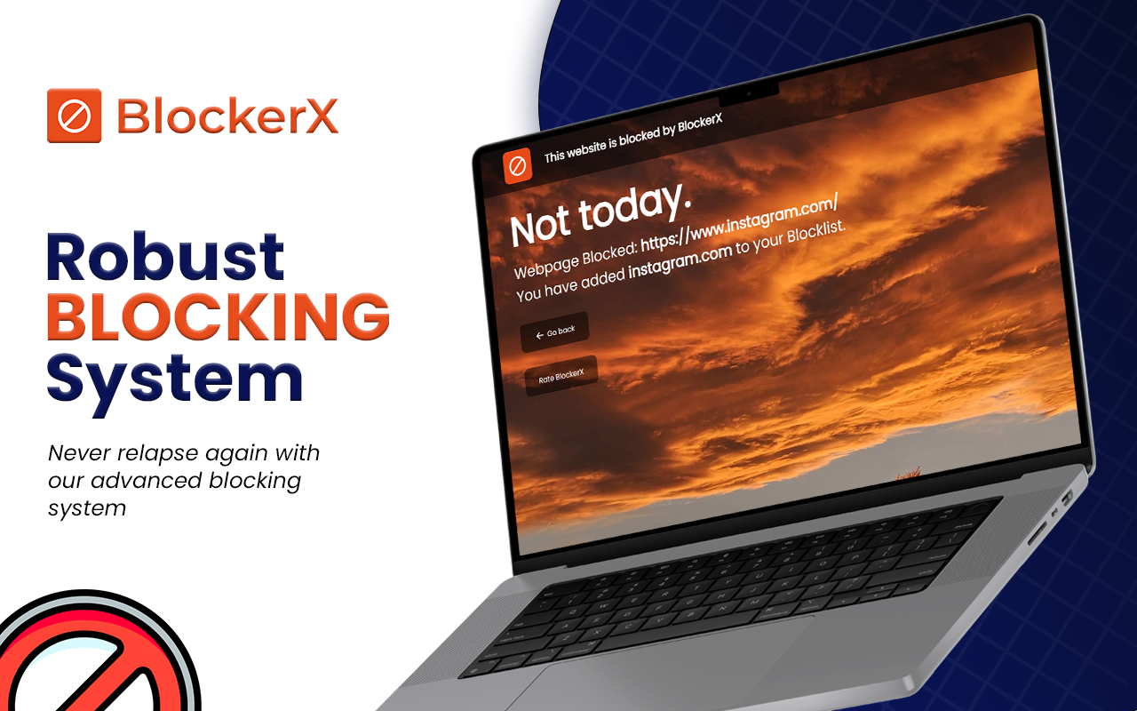 Web Blocker / Porn Blocker - BlockerX chrome谷歌浏览器插件_扩展第1张截图