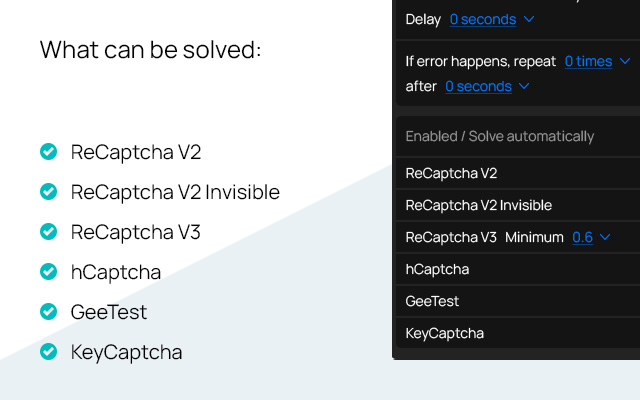 Captcha Solver: Auto Recognition and Bypass chrome谷歌浏览器插件_扩展第3张截图