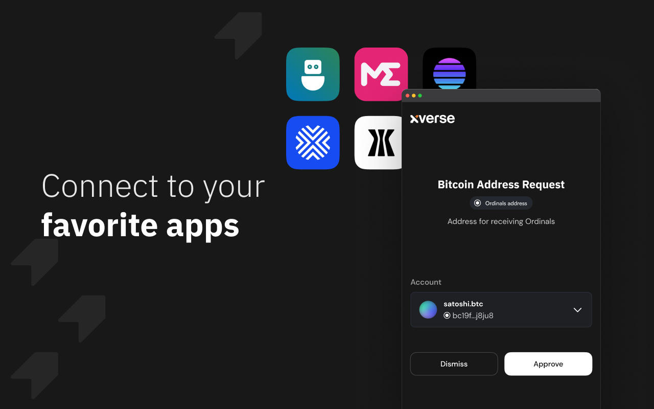 Xverse Wallet chrome谷歌浏览器插件_扩展第1张截图