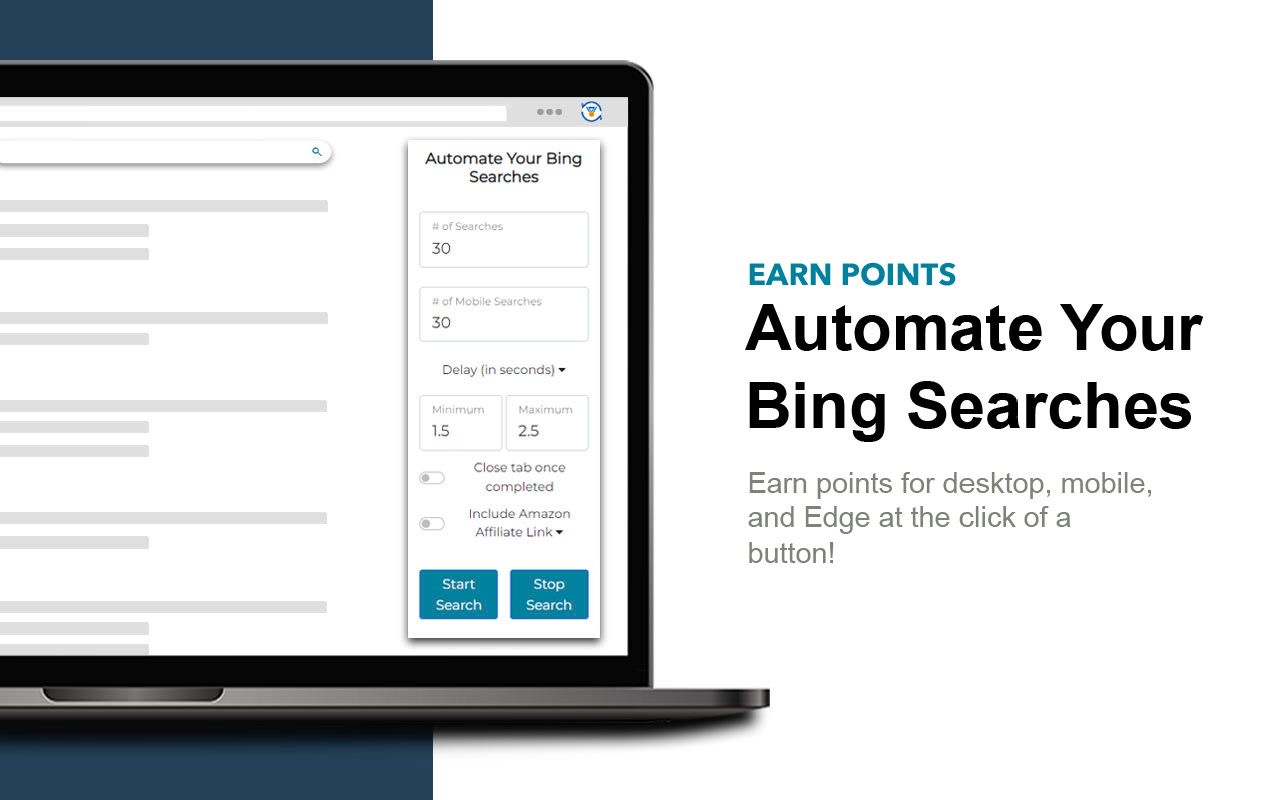 Automate Your Bing Searches chrome谷歌浏览器插件_扩展第1张截图