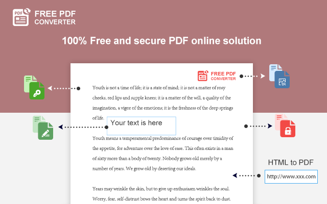 Free PDF Converter chrome谷歌浏览器插件_扩展第1张截图