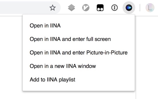 Open In IINA chrome谷歌浏览器插件_扩展第1张截图