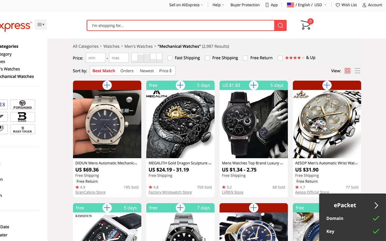 WooCommerce AliExpress Dropshipping Extension chrome谷歌浏览器插件_扩展第1张截图