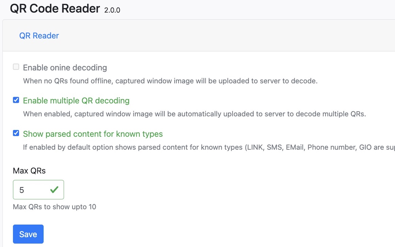 QR Code Reader chrome谷歌浏览器插件_扩展第7张截图