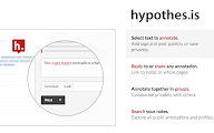 Hypothesis - Web & PDF Annotation chrome谷歌浏览器插件_扩展第4张截图
