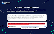 AI Content Detector - Copyleaks chrome谷歌浏览器插件_扩展第2张截图