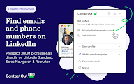 Find anyone's email - Contact Out chrome谷歌浏览器插件_扩展第3张截图