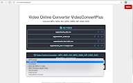 视频转换器在线VideoConvertPlus chrome谷歌浏览器插件_扩展第4张截图