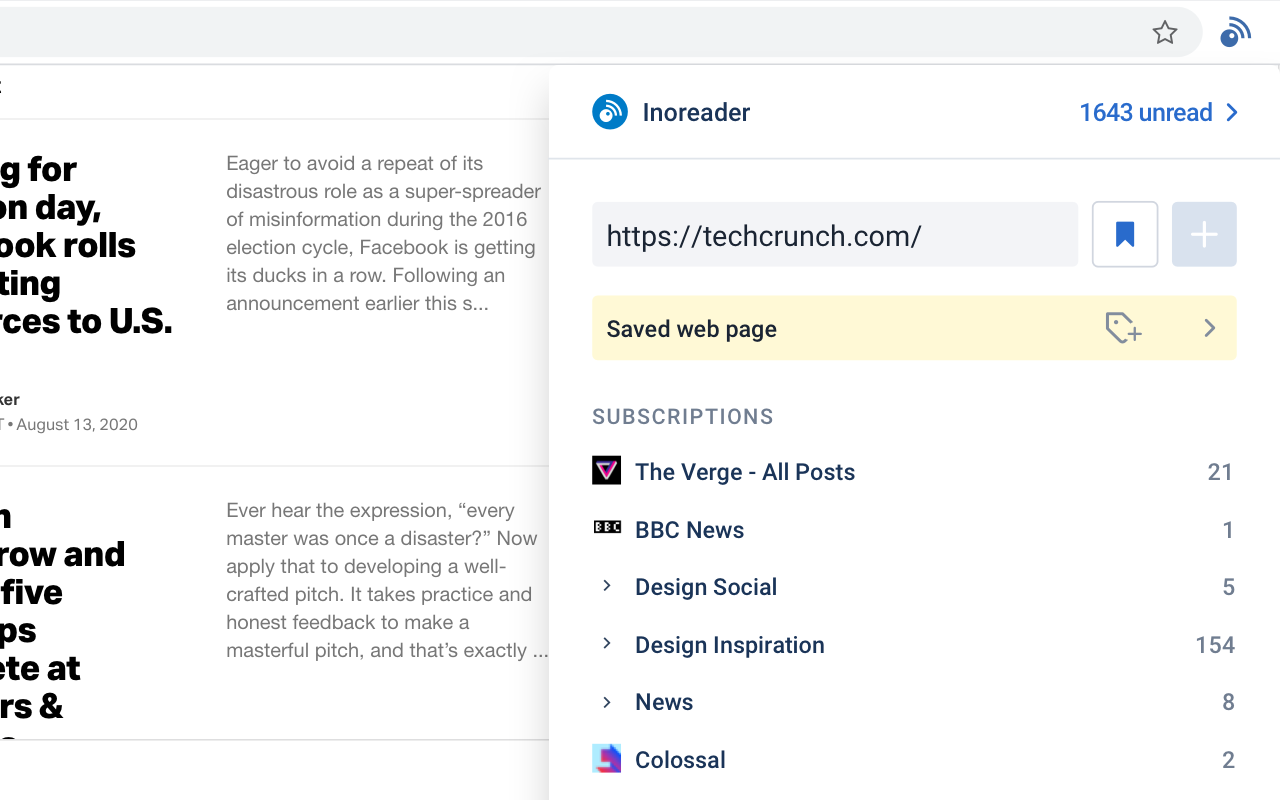 RSS Reader Extension (by Inoreader) chrome谷歌浏览器插件_扩展第4张截图