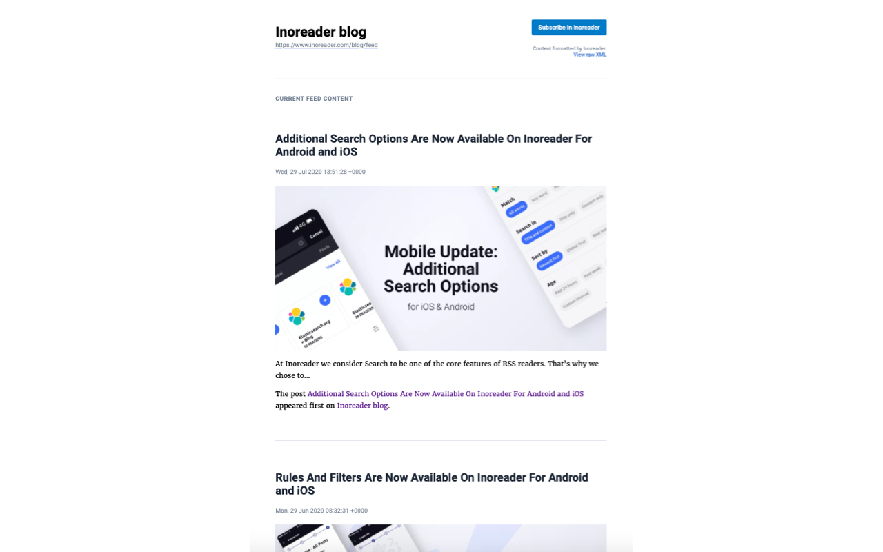 RSS Reader Extension (by Inoreader) chrome谷歌浏览器插件_扩展第9张截图