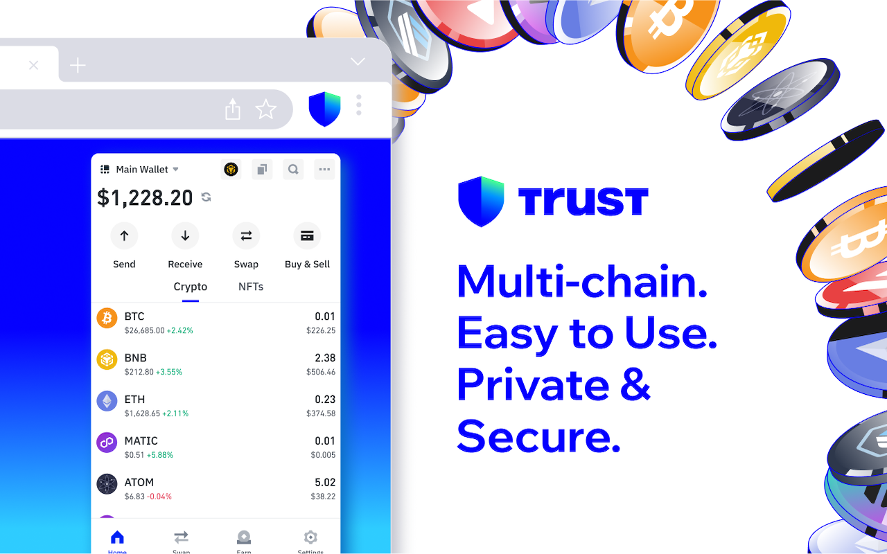 Trust Wallet chrome谷歌浏览器插件_扩展第5张截图