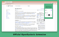 OpenDyslexic for Chrome chrome谷歌浏览器插件_扩展第5张截图