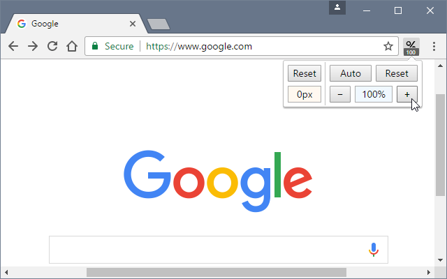 Zoom Page WE chrome谷歌浏览器插件_扩展第5张截图