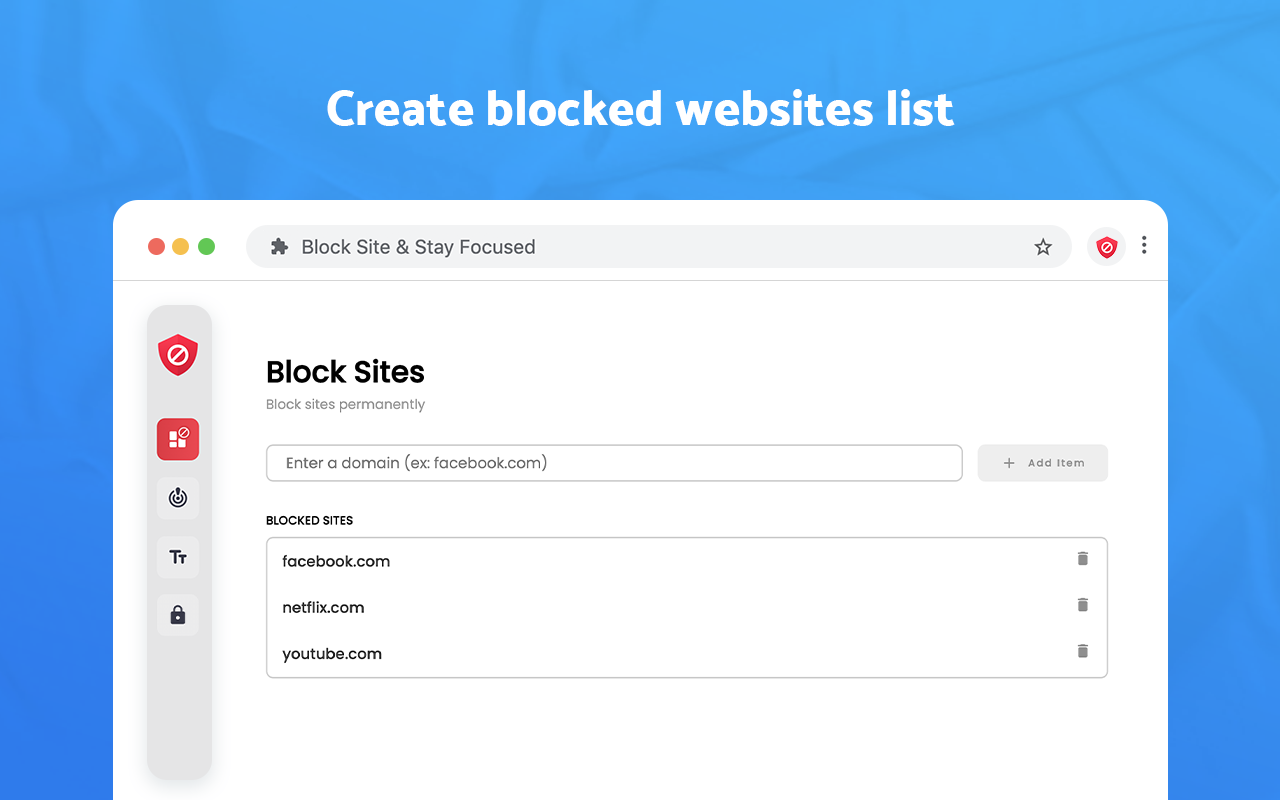 BlockSite：站點攔截器和焦點模式 chrome谷歌浏览器插件_扩展第10张截图