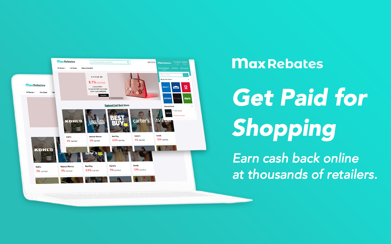 MaxRebates: Get Paid for Shopping chrome谷歌浏览器插件_扩展第7张截图