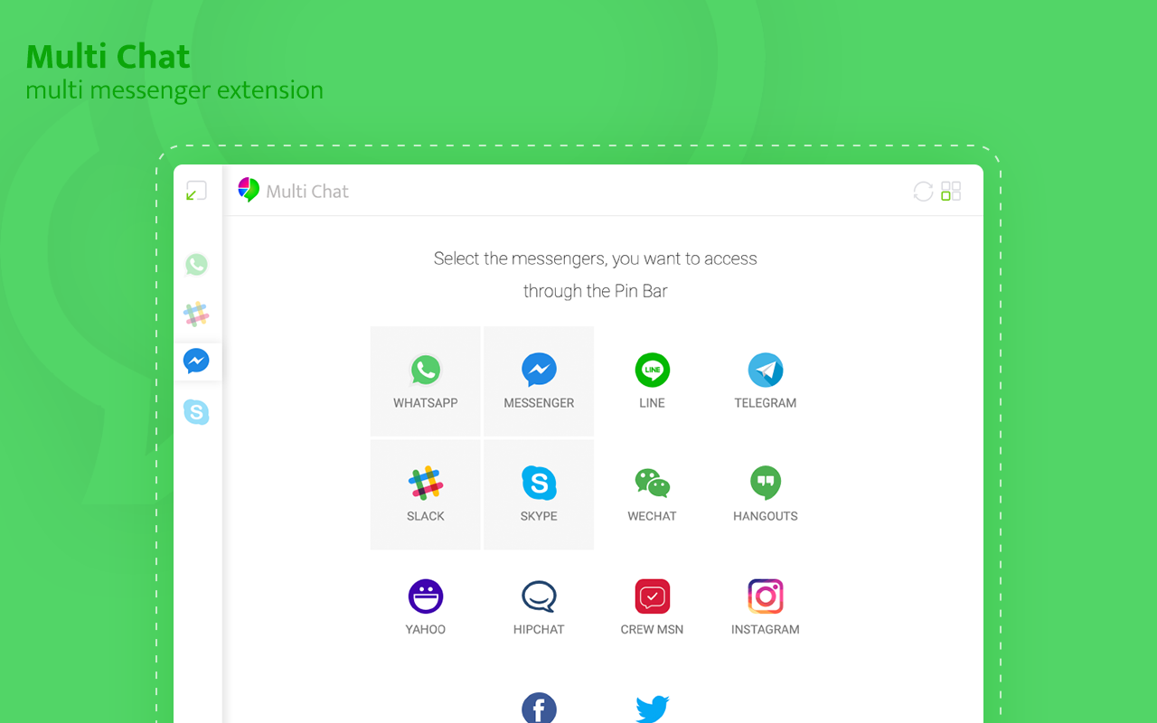 Multi Chat - Messenger for WhatsApp chrome谷歌浏览器插件_扩展第5张截图