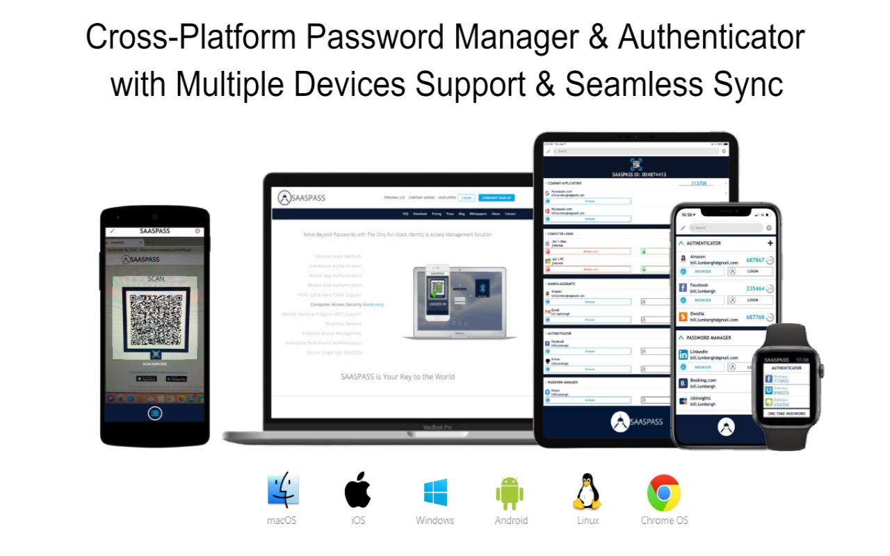 Free Password Manager & Authenticator & SSO chrome谷歌浏览器插件_扩展第2张截图