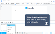 Equatio - Math made digital chrome谷歌浏览器插件_扩展第4张截图