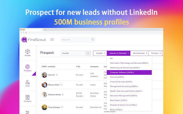 FinalScout - ChatGPT-Driven LinkedIn Emails chrome谷歌浏览器插件_扩展第10张截图