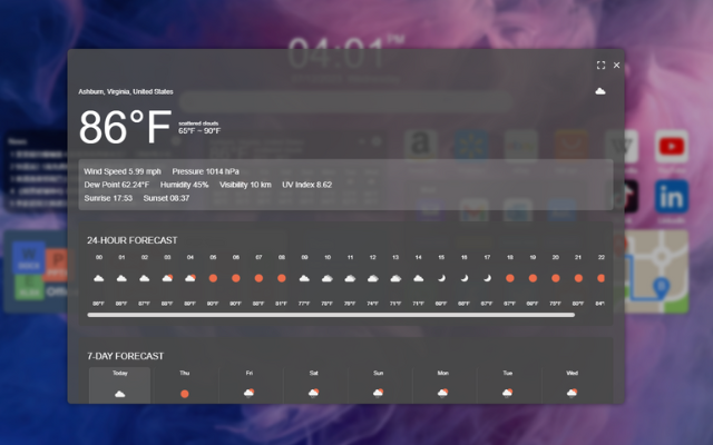 QweTab chrome谷歌浏览器插件_扩展第4张截图