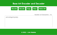 Base64 Encoder and Decoder chrome谷歌浏览器插件_扩展第1张截图