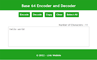 Base64 Encoder and Decoder chrome谷歌浏览器插件_扩展第2张截图