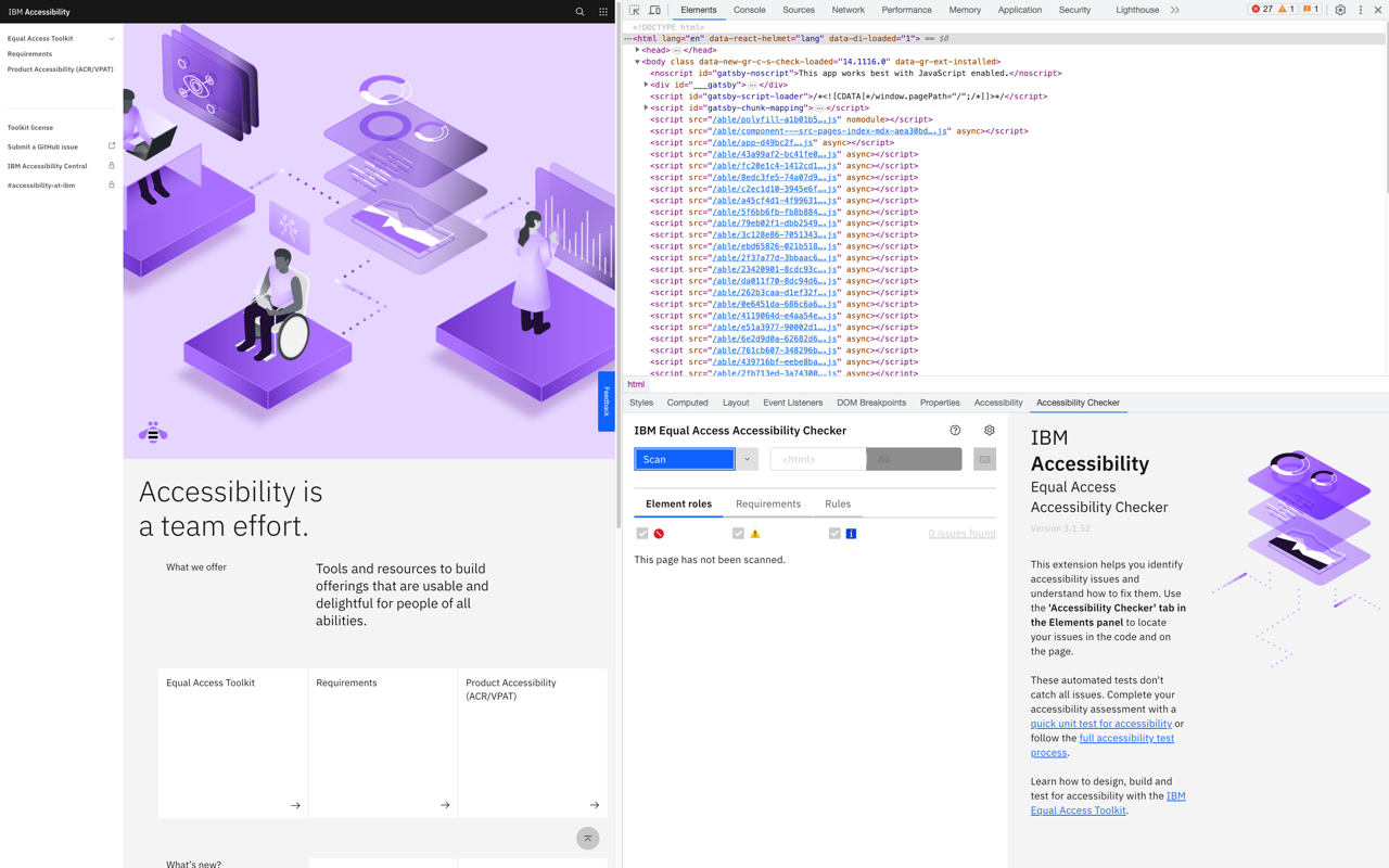 IBM Equal Access Accessibility Checker chrome谷歌浏览器插件_扩展第5张截图