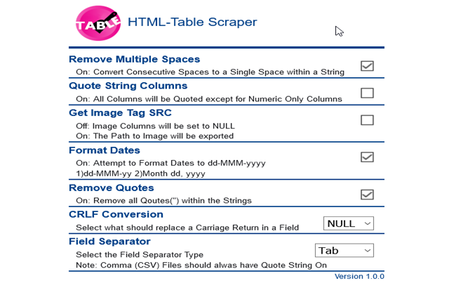 HTML-Table Scraper chrome谷歌浏览器插件_扩展第5张截图