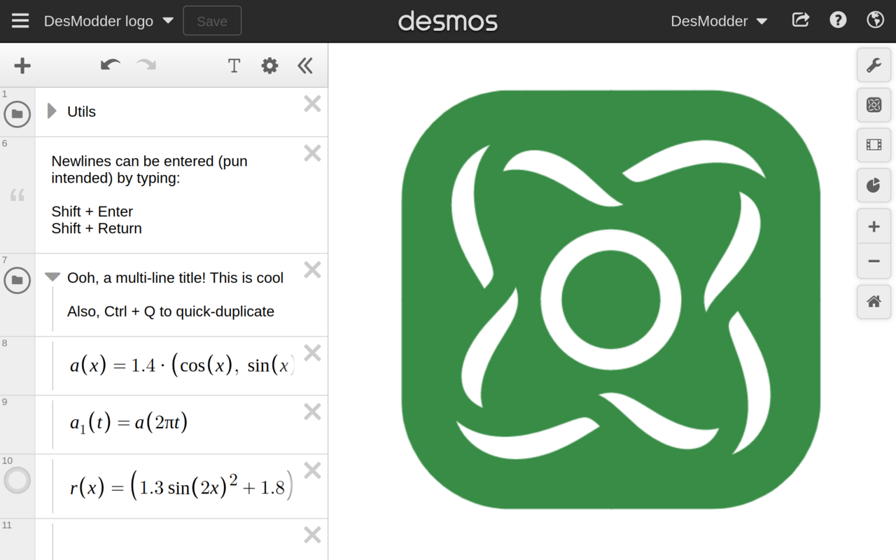 DesModder for Desmos chrome谷歌浏览器插件_扩展第2张截图