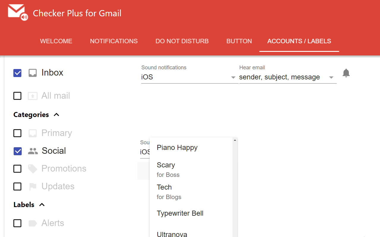 Checker Plus for Gmail™ chrome谷歌浏览器插件_扩展第1张截图