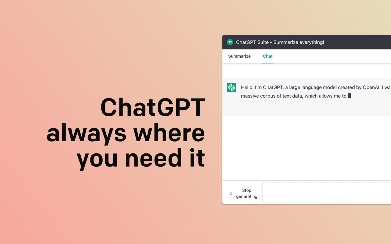 ChatGPT - 网站和 YouTube 视频摘要 chrome谷歌浏览器插件_扩展第2张截图